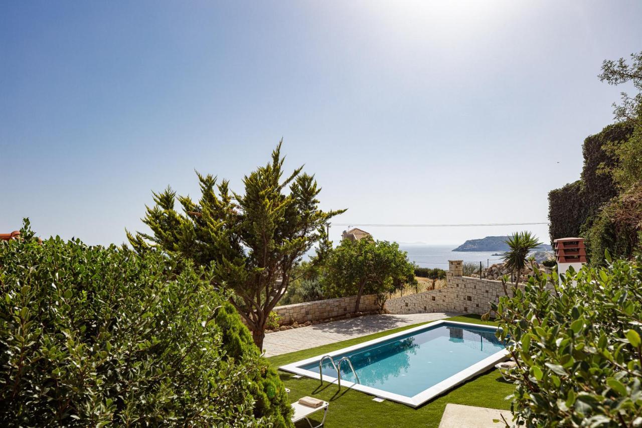 Veranda Sea View Villa, Walking Distance To Beach, By Thinkvilla Agia Pelagia Eksteriør bilde