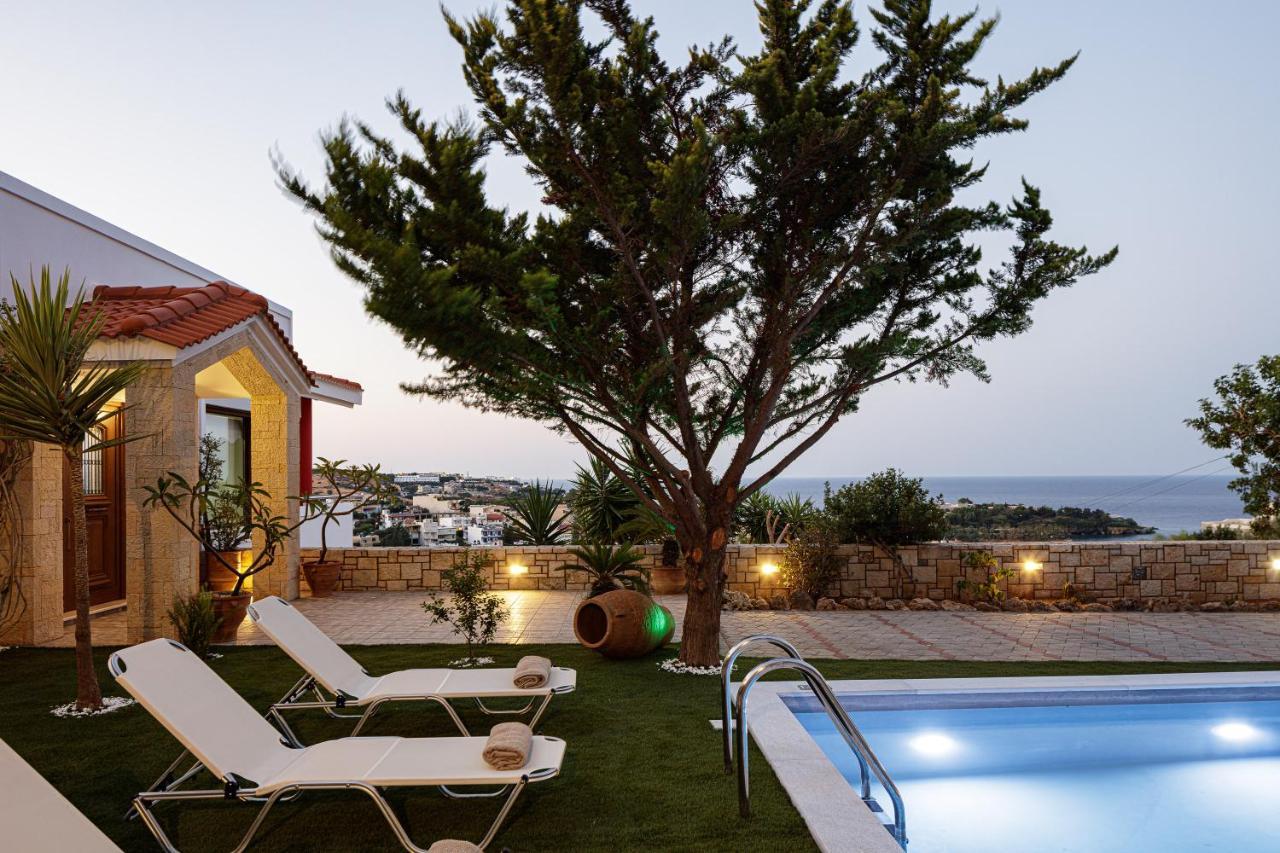 Veranda Sea View Villa, Walking Distance To Beach, By Thinkvilla Agia Pelagia Eksteriør bilde