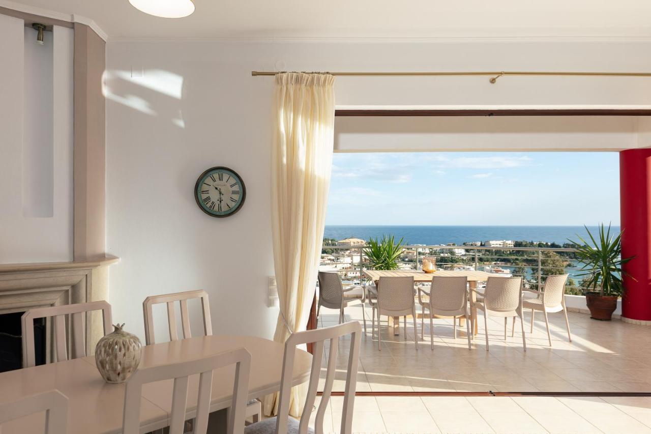 Veranda Sea View Villa, Walking Distance To Beach, By Thinkvilla Agia Pelagia Eksteriør bilde